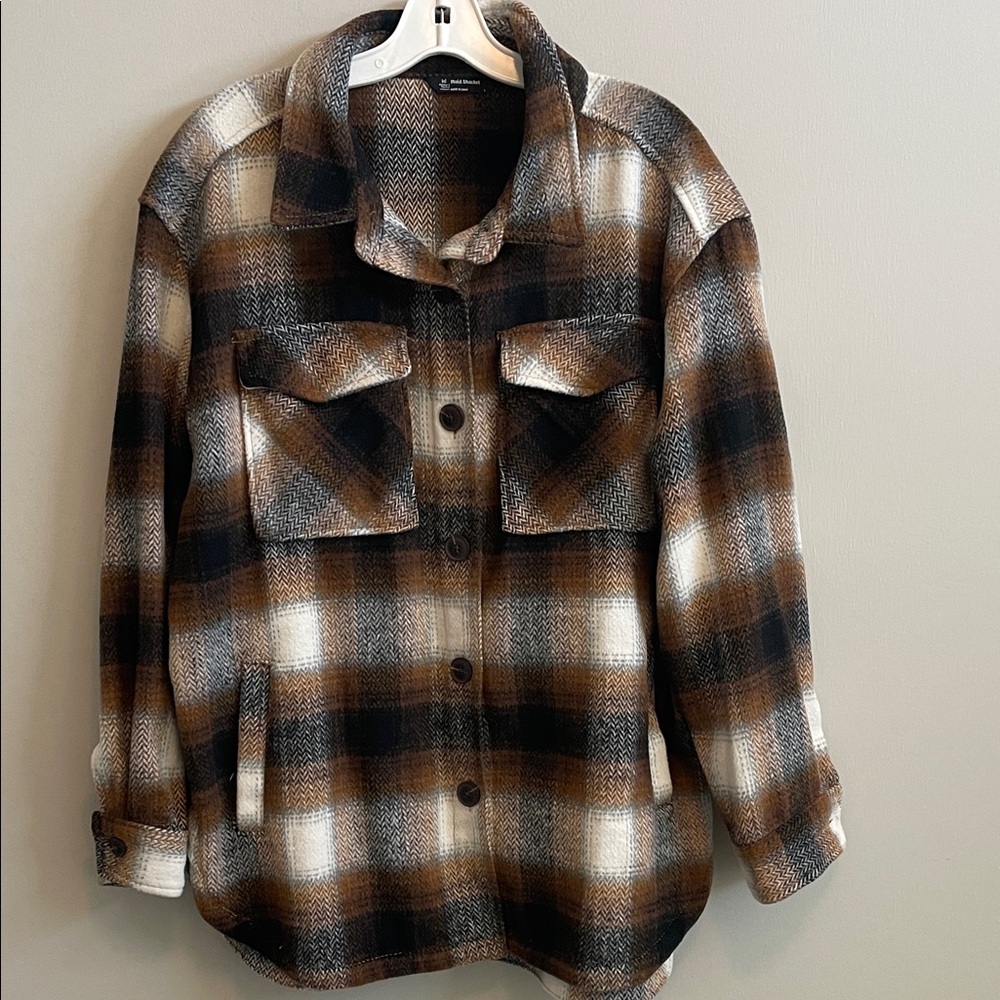 Members Mark Plaid Women’s Shacket